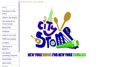 Desktop Screenshot of citystompmusic.com